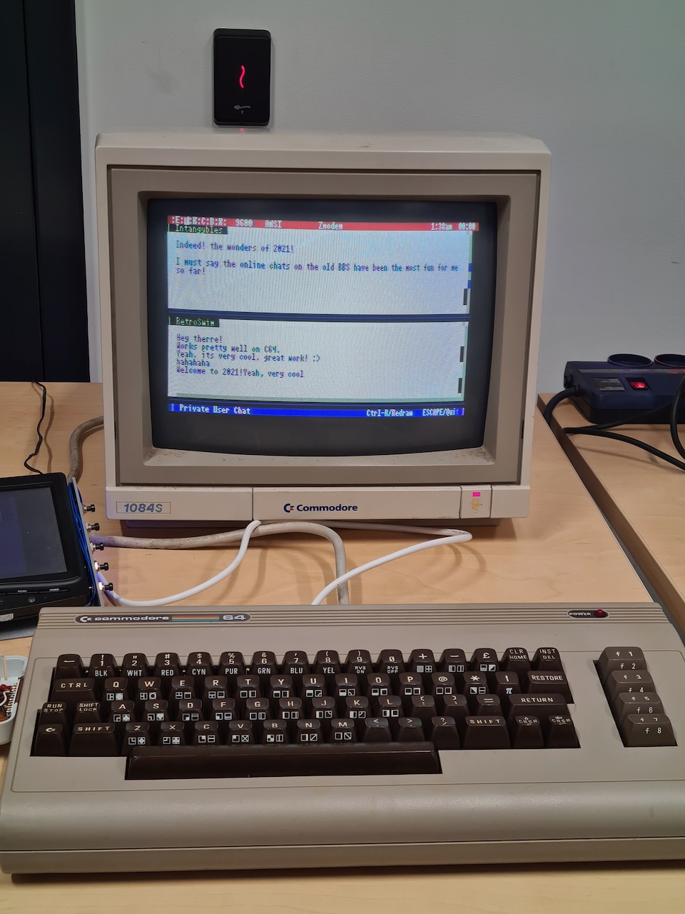 ARB BBS Online - on a C64!